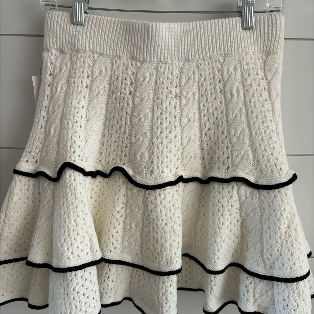 JOIE | Tanya tiered sweater skirt M - Picture 5 of 10